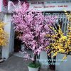 Chậu cây đào giả 1.7m